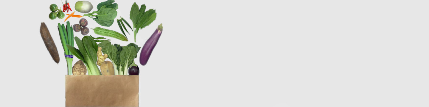 Asian vegetable and herb products.